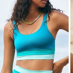 NWT beach riot Mackenzie bikini top Anthropologie